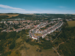 Bevendean Crescent from above the Avenue