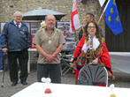 Mayor speaking at St Mary Magdalen Church