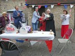 Presentation of Flowers to Rev Betsy Gray-Hammond
