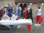 Presentation of Flowers to Rev Betsy Gray-Hammond