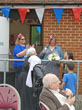 Presentation of flowers to Erica Verrall