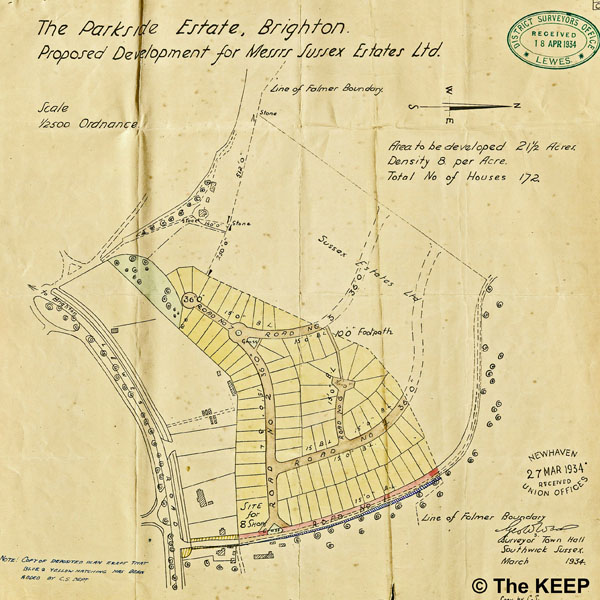 1934 Plan for South Coldean