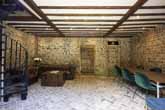 Tithe Barn at Falmer interior in June 2021