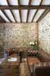 Tithe Barn at Falmer interior in June 2021