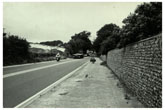 A27 near Housedean Farm in 1978