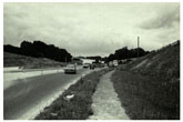 A27 layby on right east of Housedean Farm in 1978