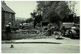 Building Flint Wall corner of Mill Street & Park street in 1978