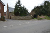 Flint Wall corner of Mill Street and Park street in 2016