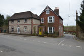 Park Street and former Village shop in 2016