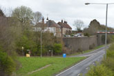 Approaching Falmer from Brighton A27 in 2016
