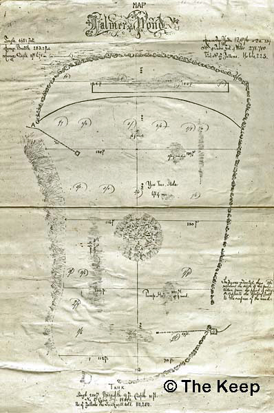 Stanmer Pond plan 1871