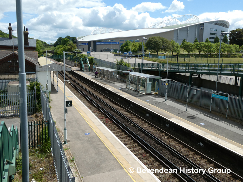 Falmer Station on 29 May 2020