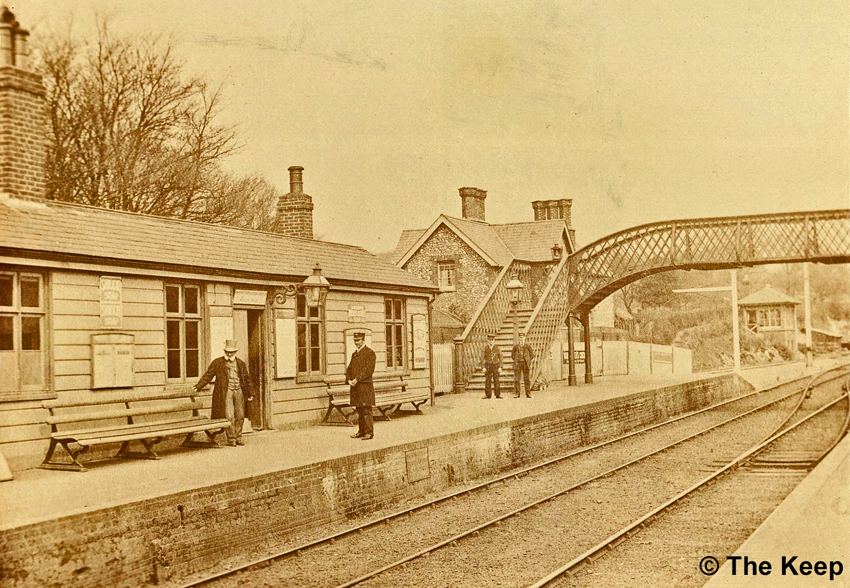 Falmer Station c1890