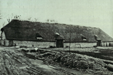 New Thatch Falmer Tithe Barn in March 1950