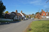 Park Street Falmer in March 2015 looking north