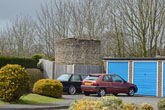 Ventilation Chimney for Railway Line at Falmer in April 2016