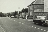 Slark's petrol station in the village of Falmer