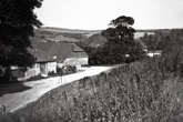 1936c Farm buildings, barns and sties from the lane behind the farm