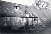 1936 Hodshrove the 17c back of the house facing east