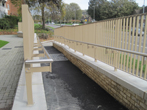 Slope to New Flats on Bates Estate October 2020