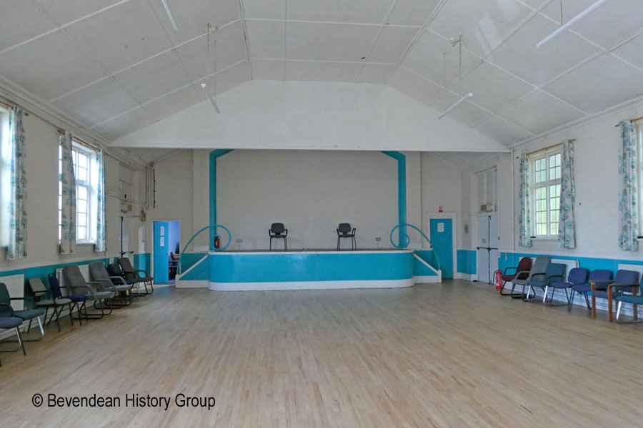 Moulsecoomb Hall interior July 2022