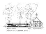 Plans for Moulsecoomb Library in March 1961