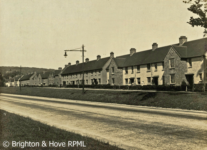 1930c North Moulsecoomb from Lewes Road