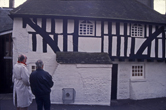 Moulsecoomb Place Half Timbered Building at rear c1993