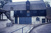 Tithe Barn at rear of Moulsecoomb Place 1984