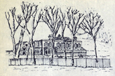 House at Moulsecoomb Place in 1953