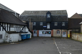 Moulsecoomb Place Original Cottage on left in January 2021