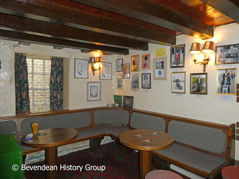 Inside the original cottage