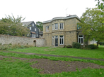 South East end Moulsecoomb Place & Tithe Barn behind