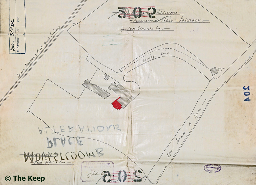 DB-D-57-204-2 Alterations Moulsecoomb Place 1913 plan 1