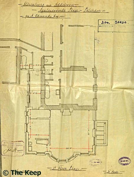 DB-D-57-204-2 Alterations Moulsecoomb Place 1913 plan 3