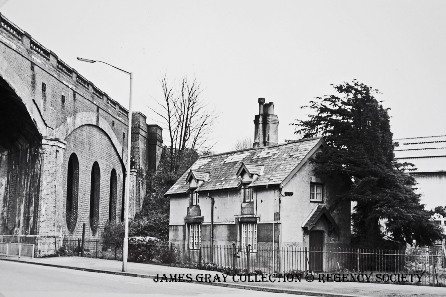 Railway Cottages photographed in 1954