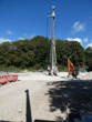 Construction starts with a piling machine 6 September 2020