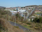 Moulsecoomb Way from Home Farm Road 29 March 2021
