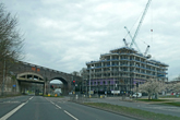 Construction in progress on 13 April 2021