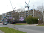Construction in progress on 13 April 2021
