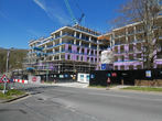 Construction in progress on 18 April 2021