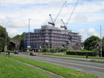 Construction in progress on 11 July 2021