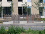 Moulsecoomb Way Names Sculpture on 26 July 2022