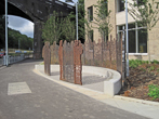 Moulsecoomb Way Names Sculpture on 26 July 2022