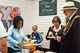 Councillor David Watkins – Mayor 2002 & Sheila Watkins