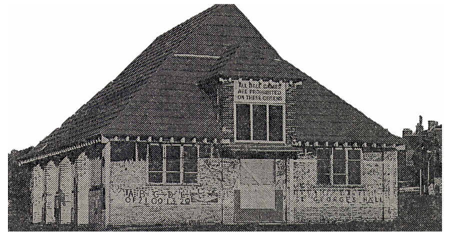 St Georges Hall before closure