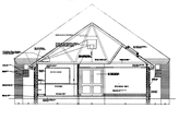 1988 Elevation drawing for St Georges Hall