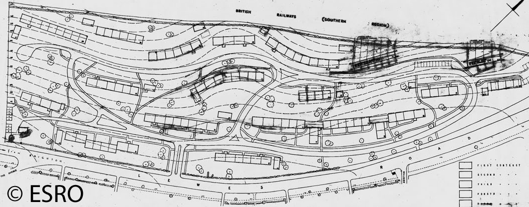 Plan Bates Estate plan 1951