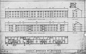 1951 Plan Flats on Bates Estate