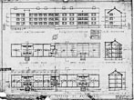 1951 Plan of Flats on Bates Estate